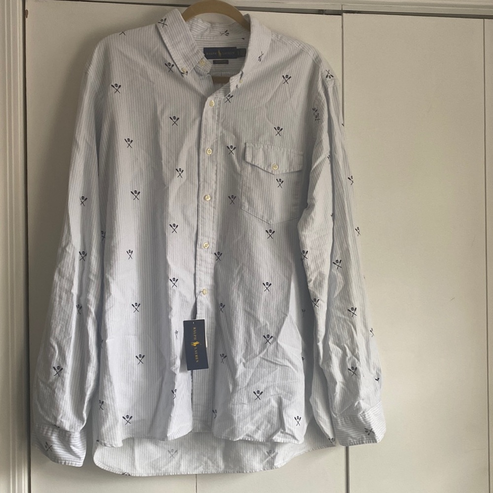 Men’s button up.